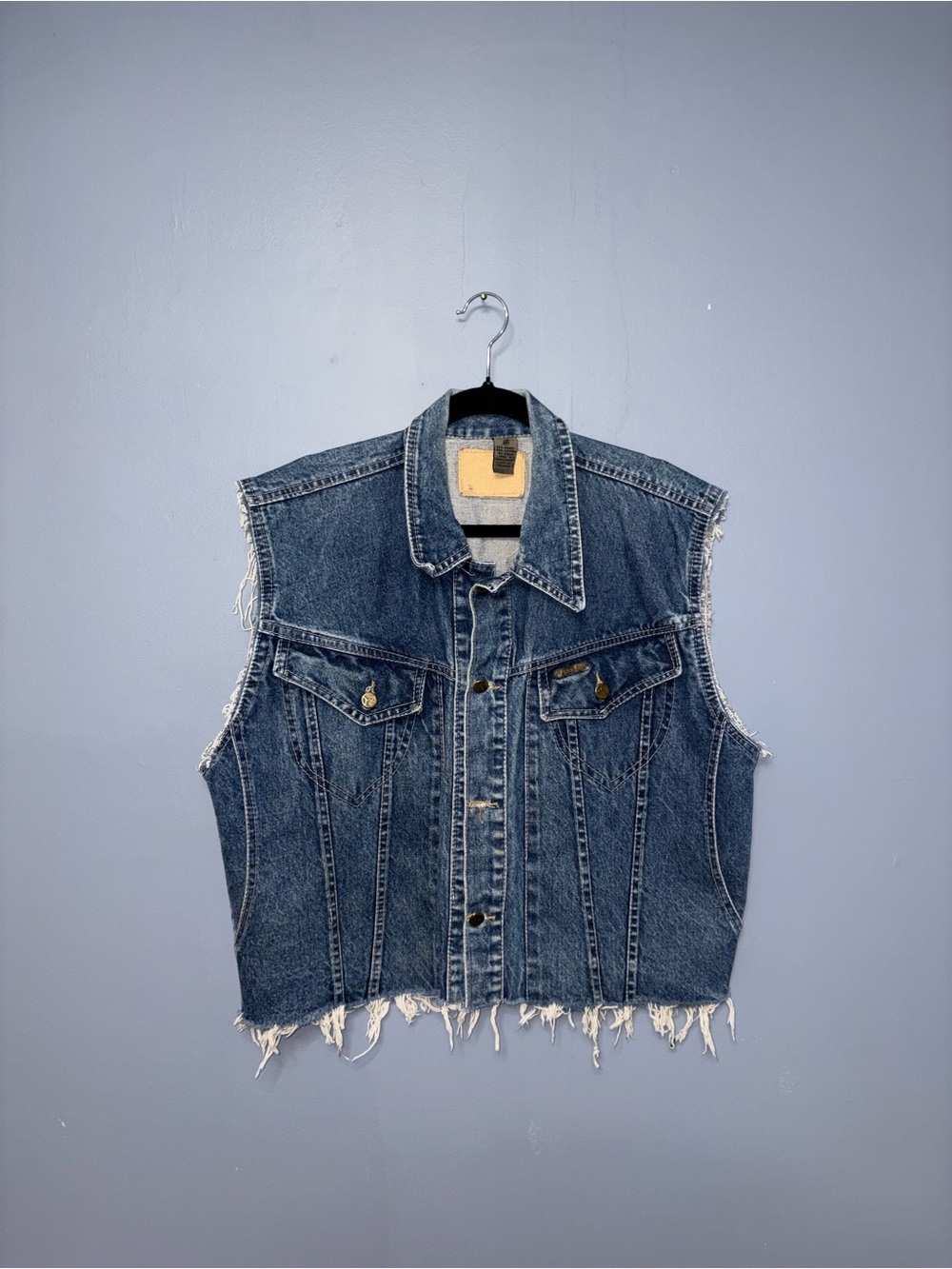 Puma | Jean Vest | Size Medium